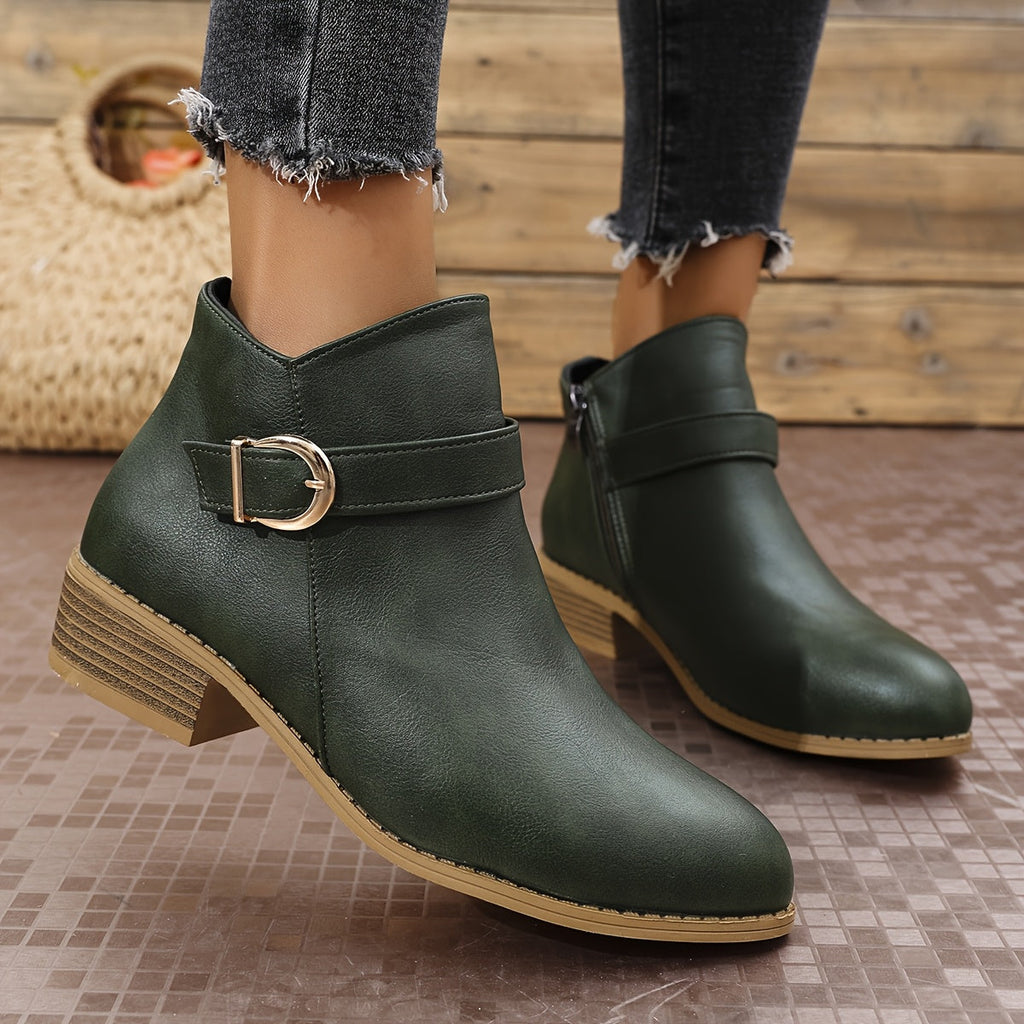 Amélina – Bottines confortables à boucle pour pieds sensibles