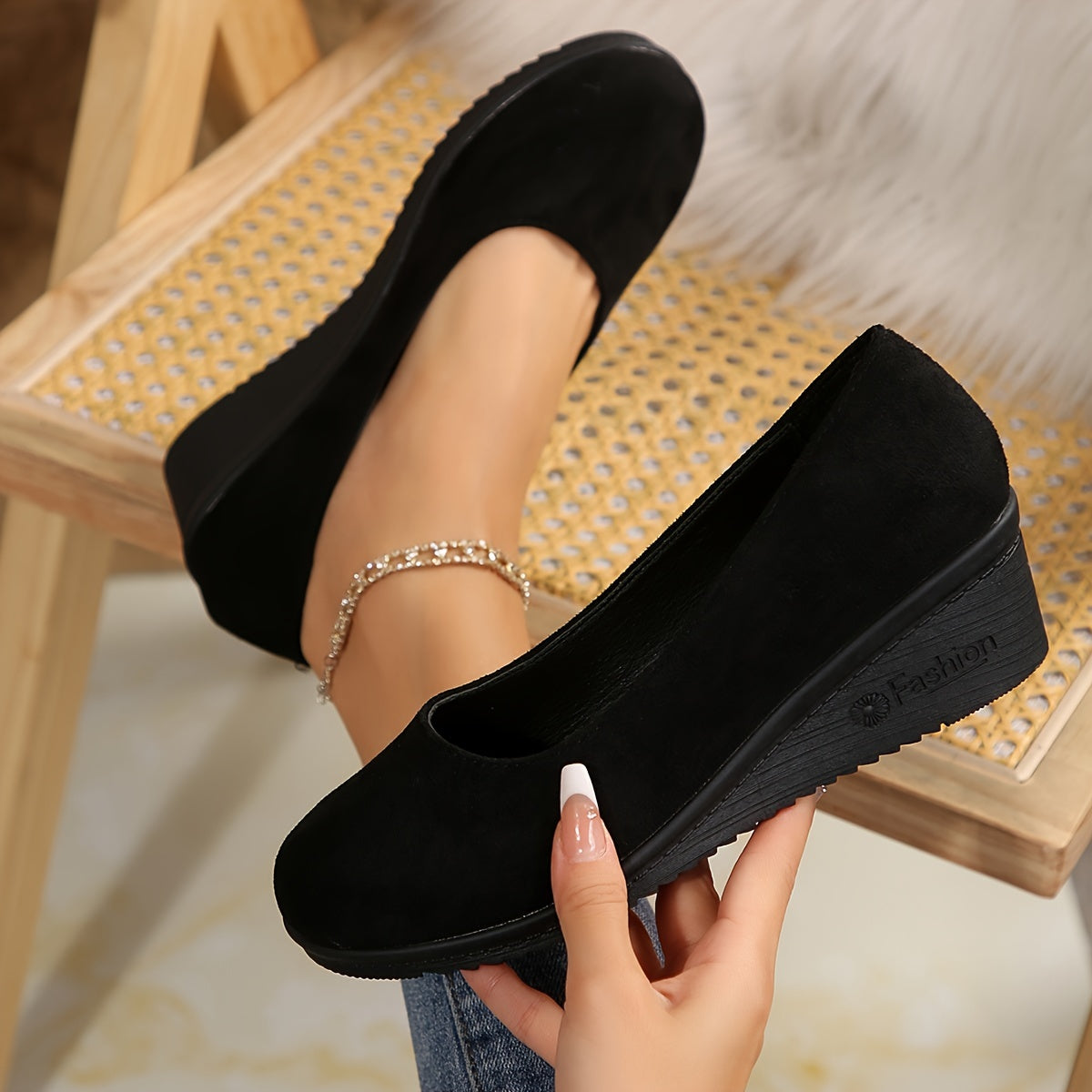 Orthéa – Chaussures compensées de soutien pour soulager les douleurs plantaires