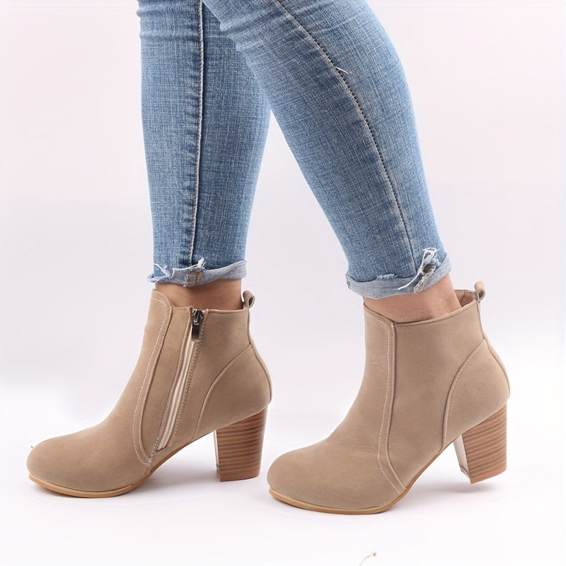 Maryline – Bottines à talon stable et confort longue durée