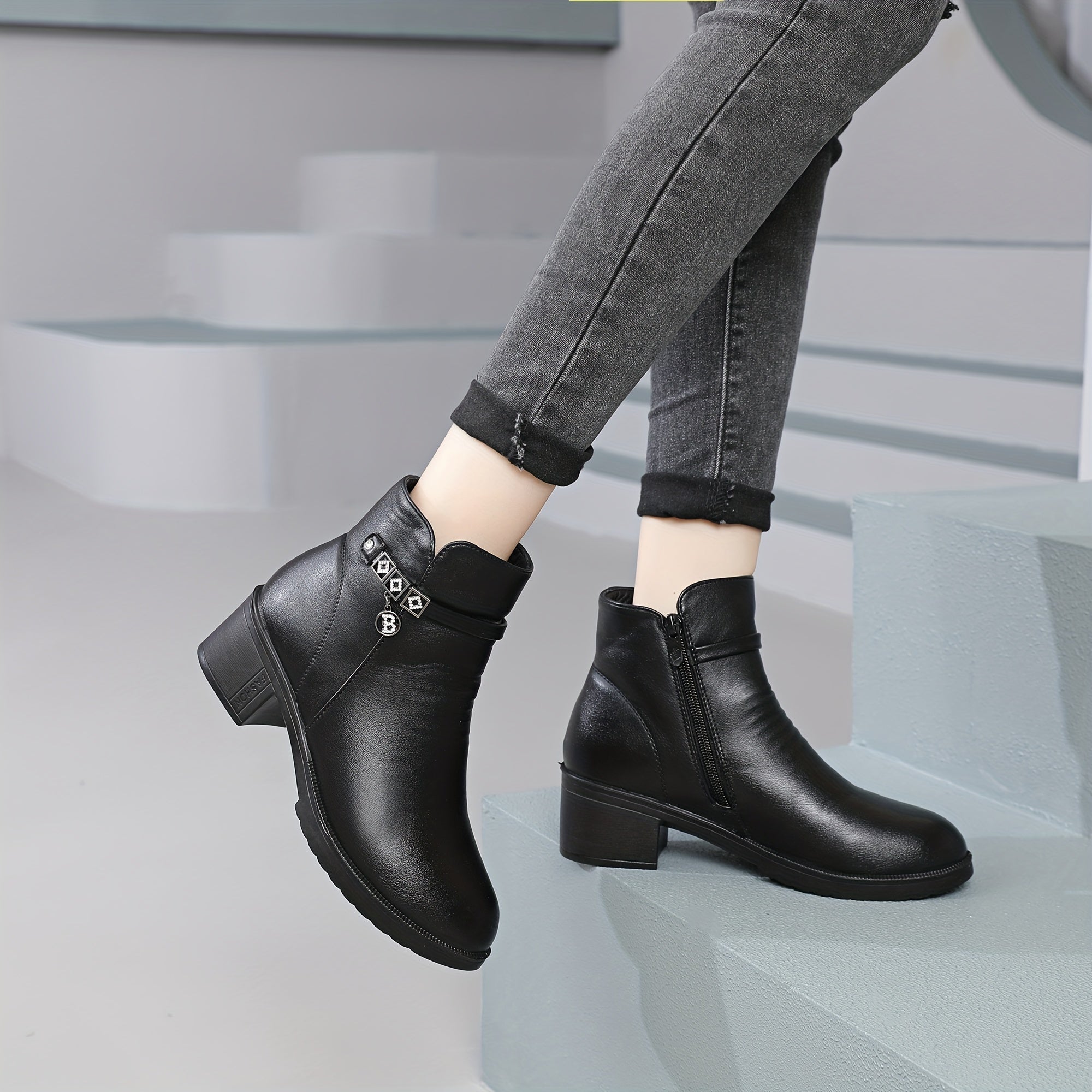Noémie – Bottines confort d’hiver