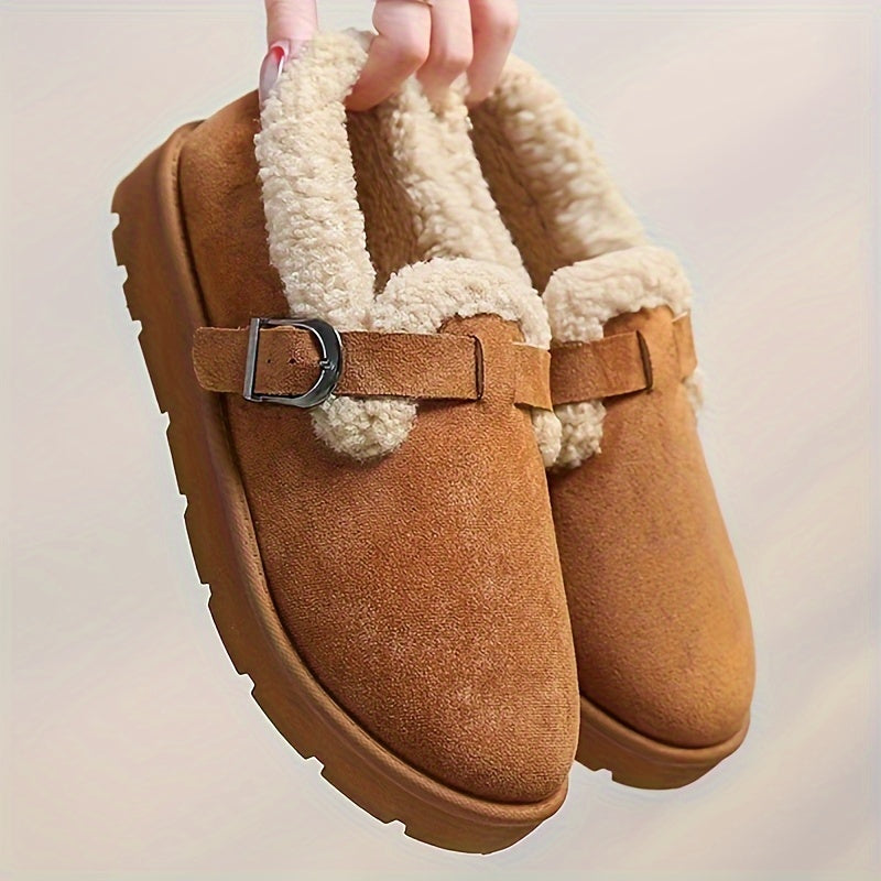 Lina - Bottines d’hiver douillettes à soutien ergonomique