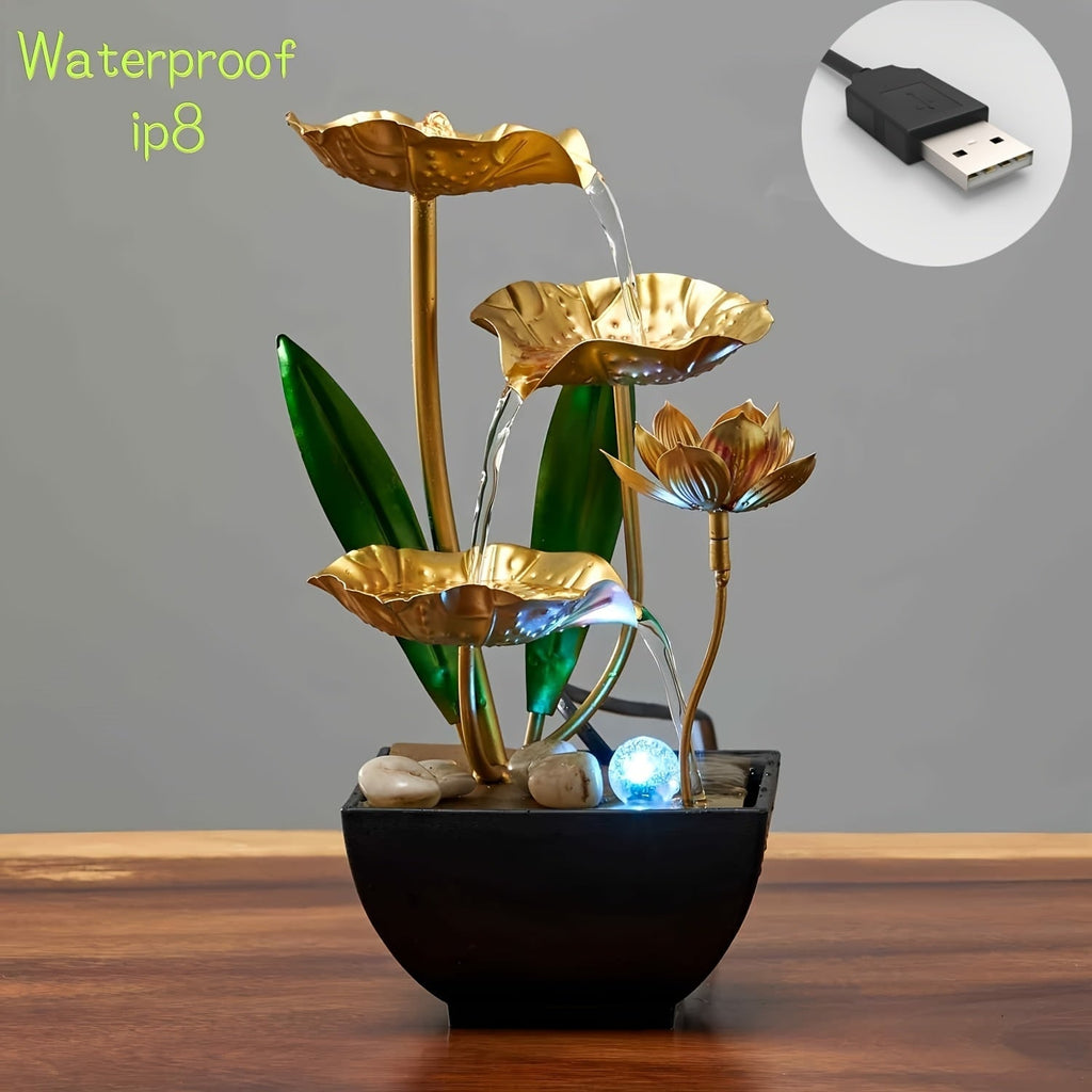 Fontaine d'intérieur Lotus Serein – Apaisante et Ambiante