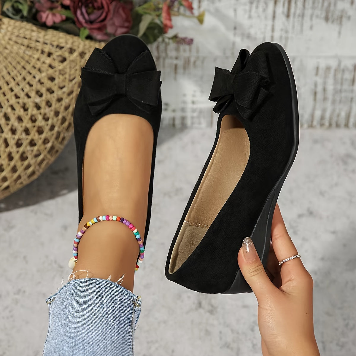 Camélia – Ballerines de confort avec soutien raffiné