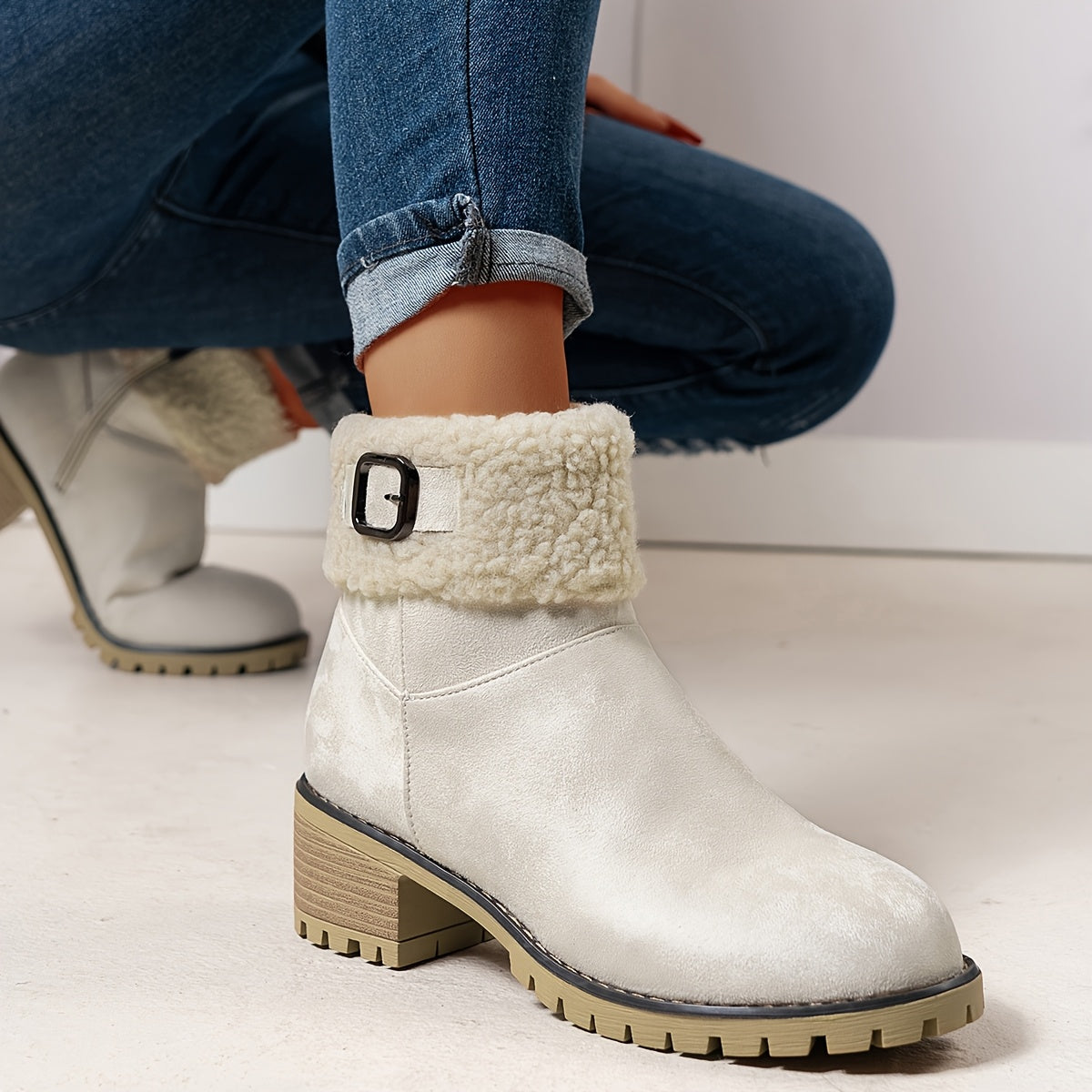 Ophélie - Bottines Hivernales Douces et Élégantes