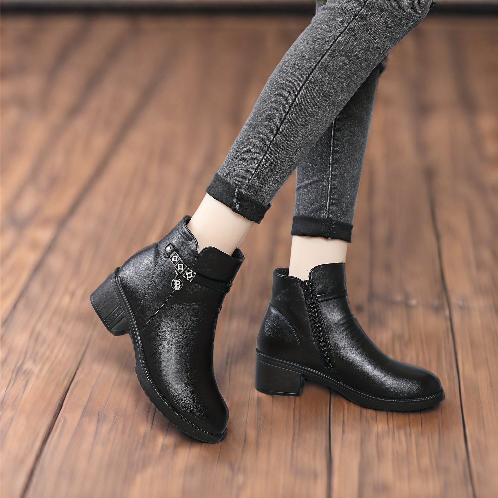 Noémie – Bottines confort d’hiver