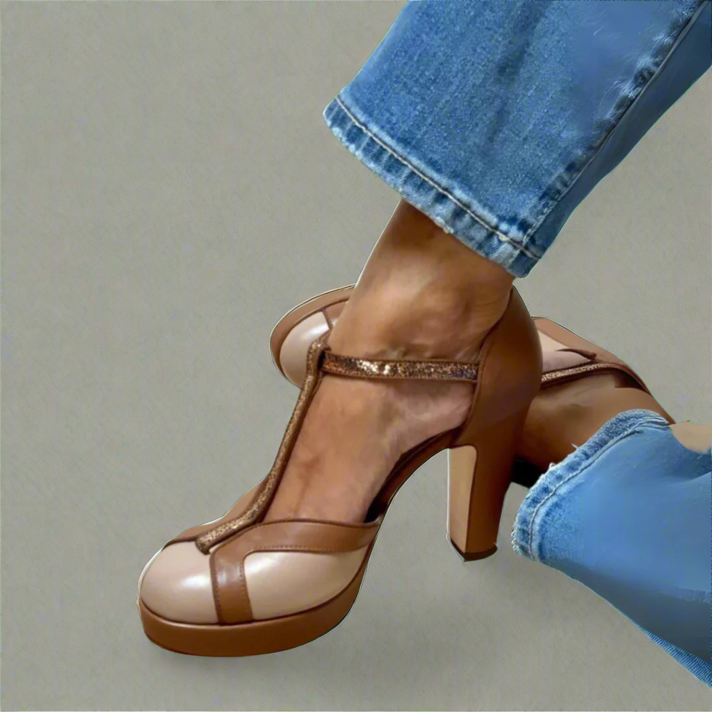Criselmara - Sandales élégantes et confortables à talons