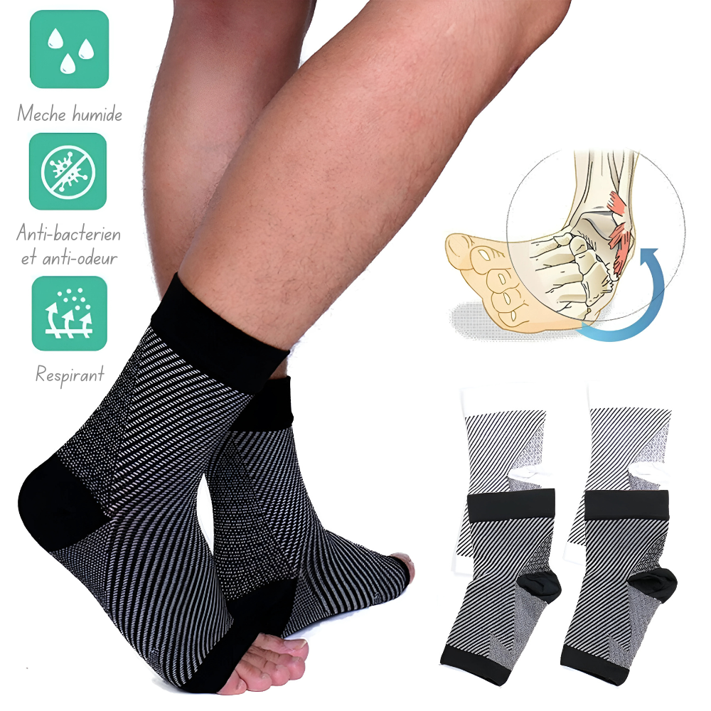 OrthoPulse – Chaussette Thérapeutique de Compression