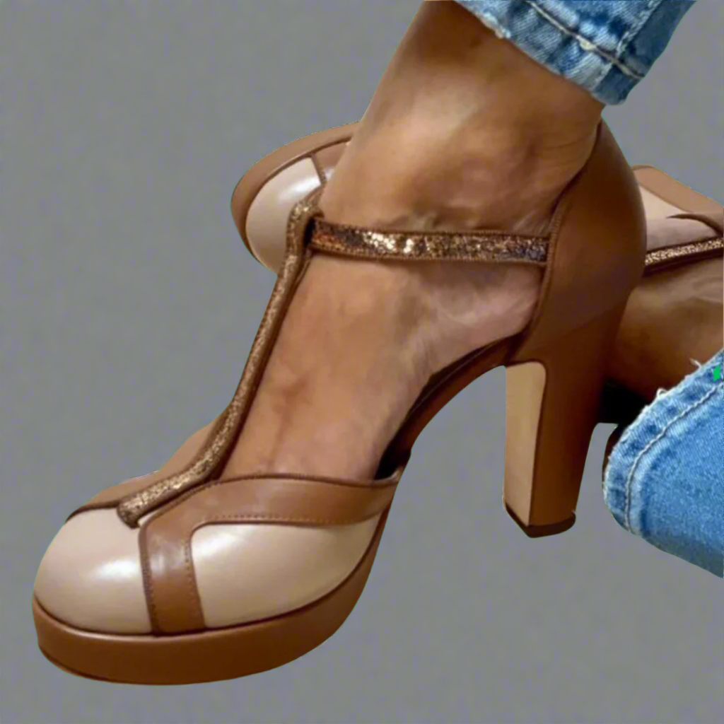Criselmara - Sandales élégantes et confortables à talons