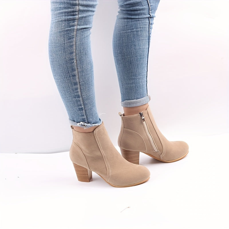 Maryline – Bottines à talon stable et confort longue durée