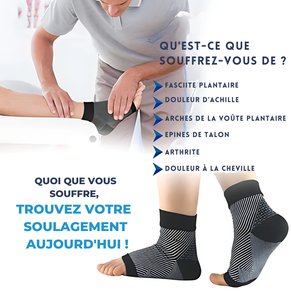 OrthoPulse – Chaussette Thérapeutique de Compression