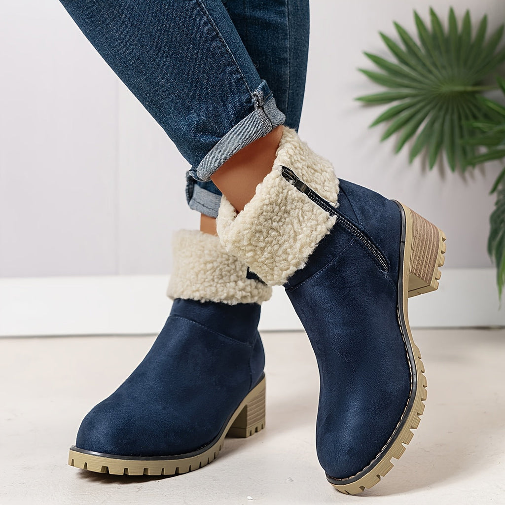 Ophélie - Bottines Hivernales Douces et Élégantes
