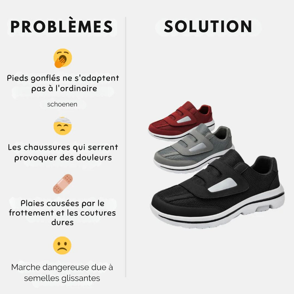 Lunessa - Pro Série 3 - Chaussures diabétiques (Unisexe)