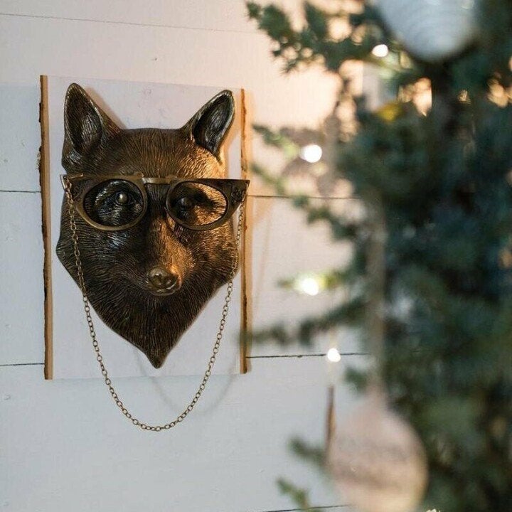 Décoration murale en tête d'animal ludique - WallCritters