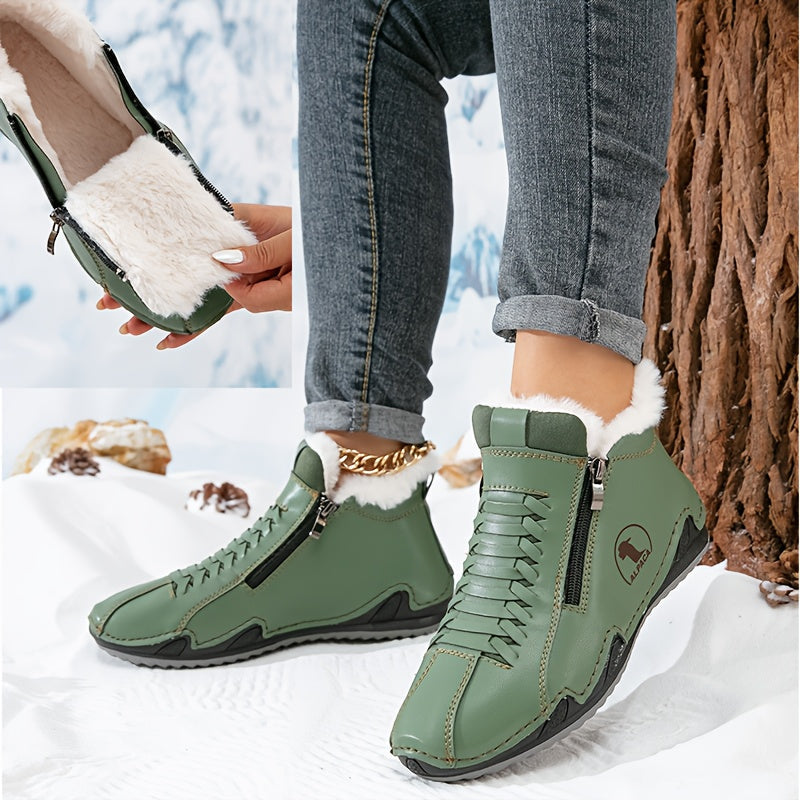 Léa - Bottines confort d’hiver à soutien ergonomique