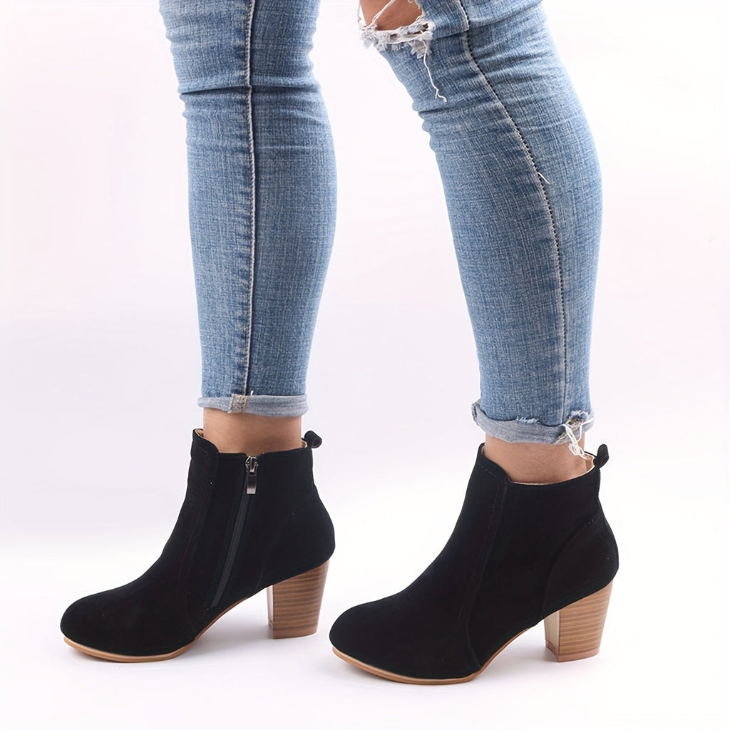 Maryline – Bottines à talon stable et confort longue durée