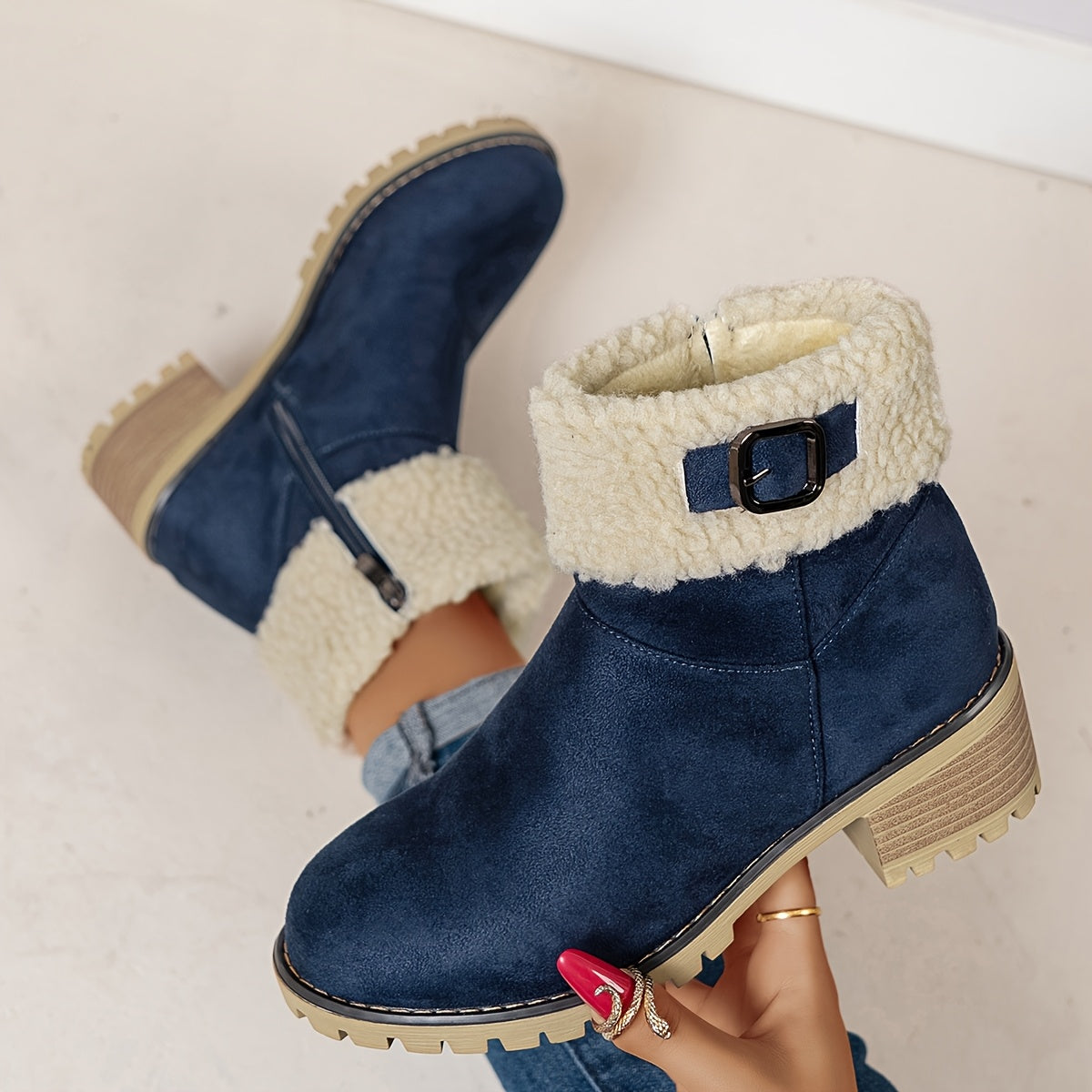 Ophélie - Bottines Hivernales Douces et Élégantes