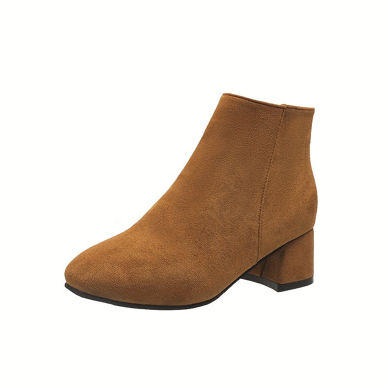 Colette – Bottines confortables à talon carré