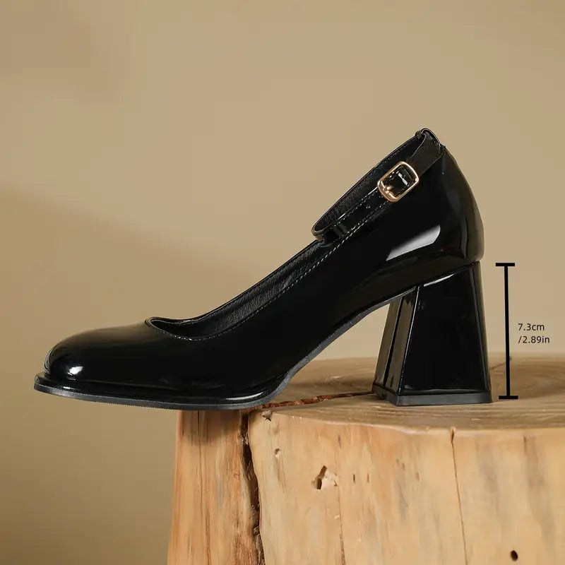 Camille - Escarpins Vernis Élégants