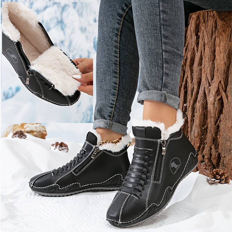 Léa - Bottines confort d’hiver à soutien ergonomique