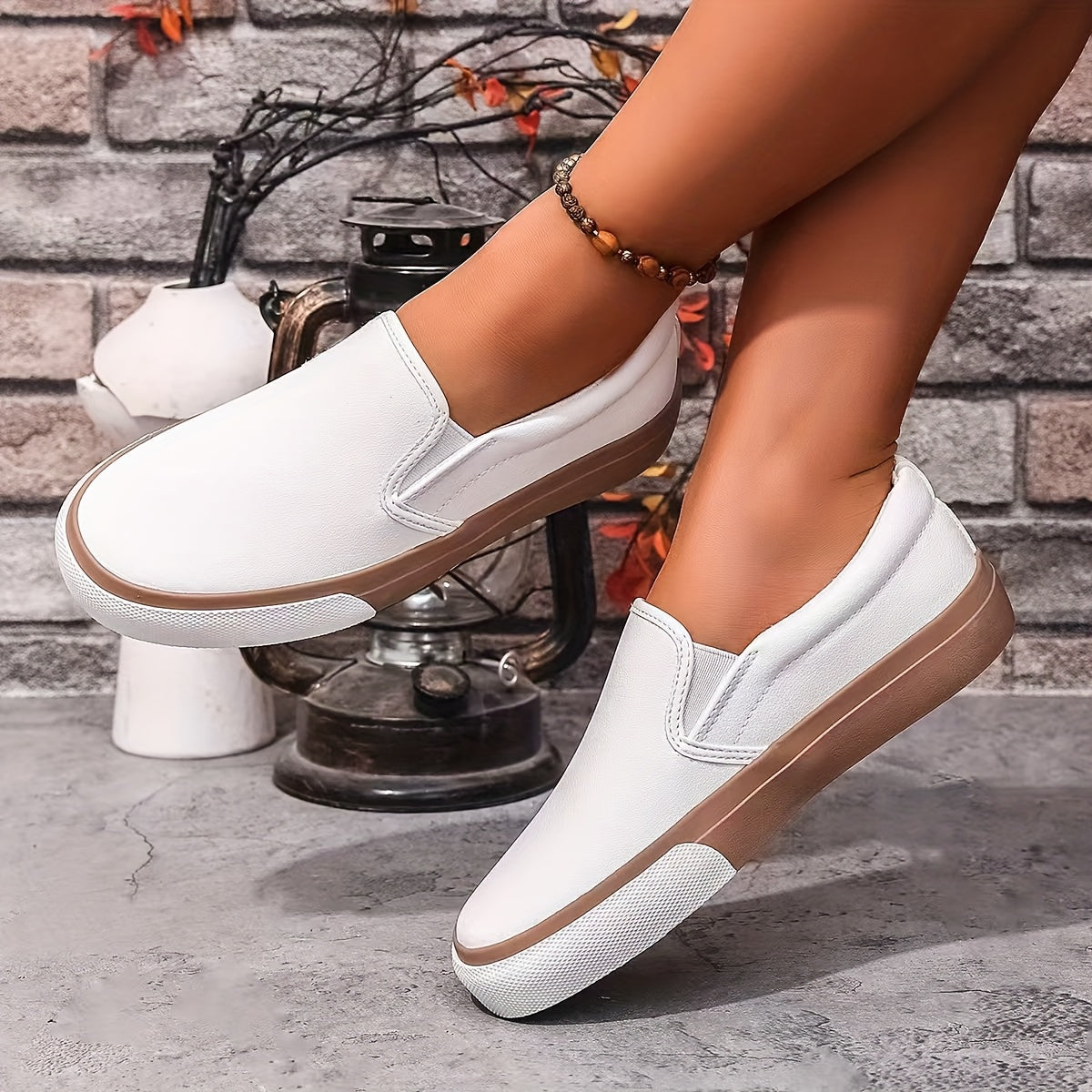Élodie - Baskets slip-on confortables et élégantes