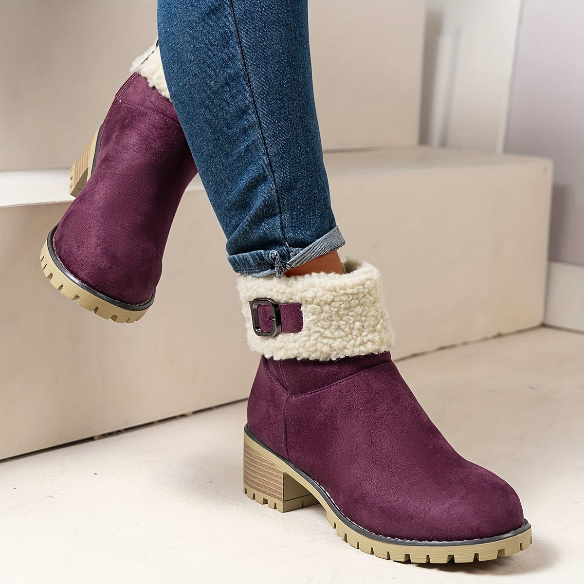 Ophélie - Bottines Hivernales Douces et Élégantes