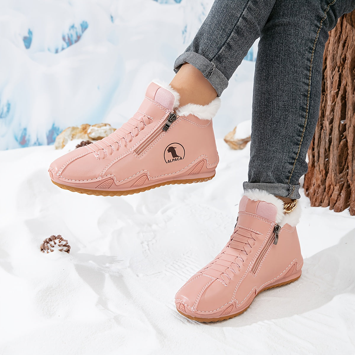 Léa - Bottines confort d’hiver à soutien ergonomique