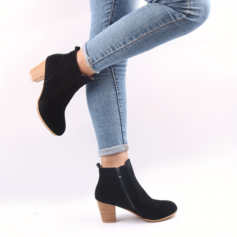 Maryline – Bottines à talon stable et confort longue durée