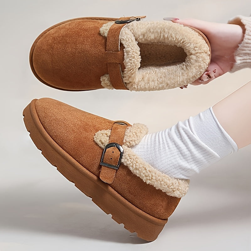 Lina - Bottines d’hiver douillettes à soutien ergonomique