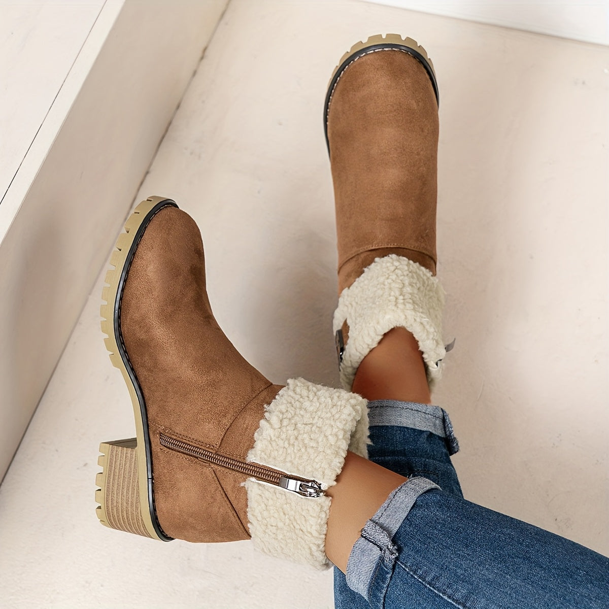 Ophélie - Bottines Hivernales Douces et Élégantes