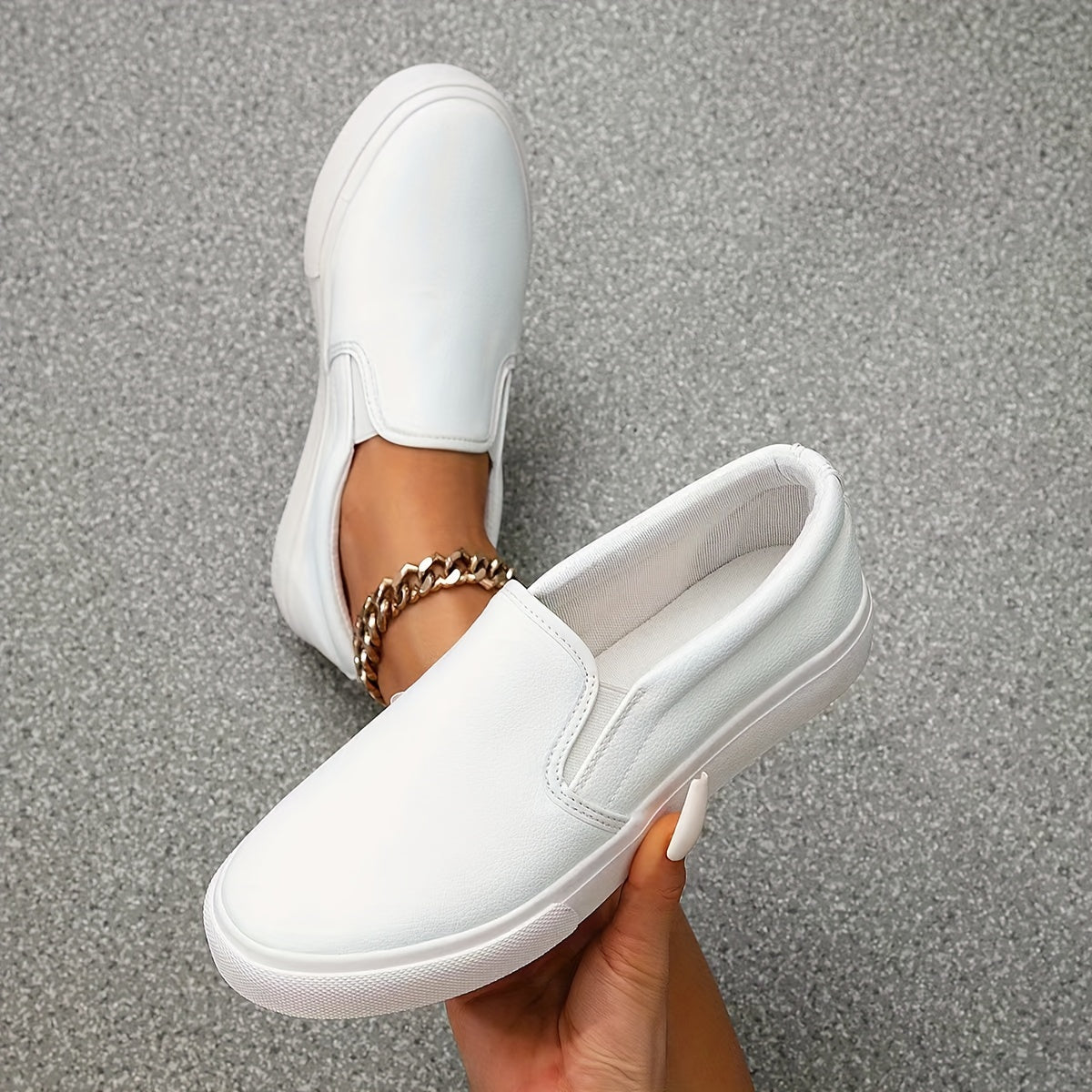 Élodie - Baskets slip-on confortables et élégantes