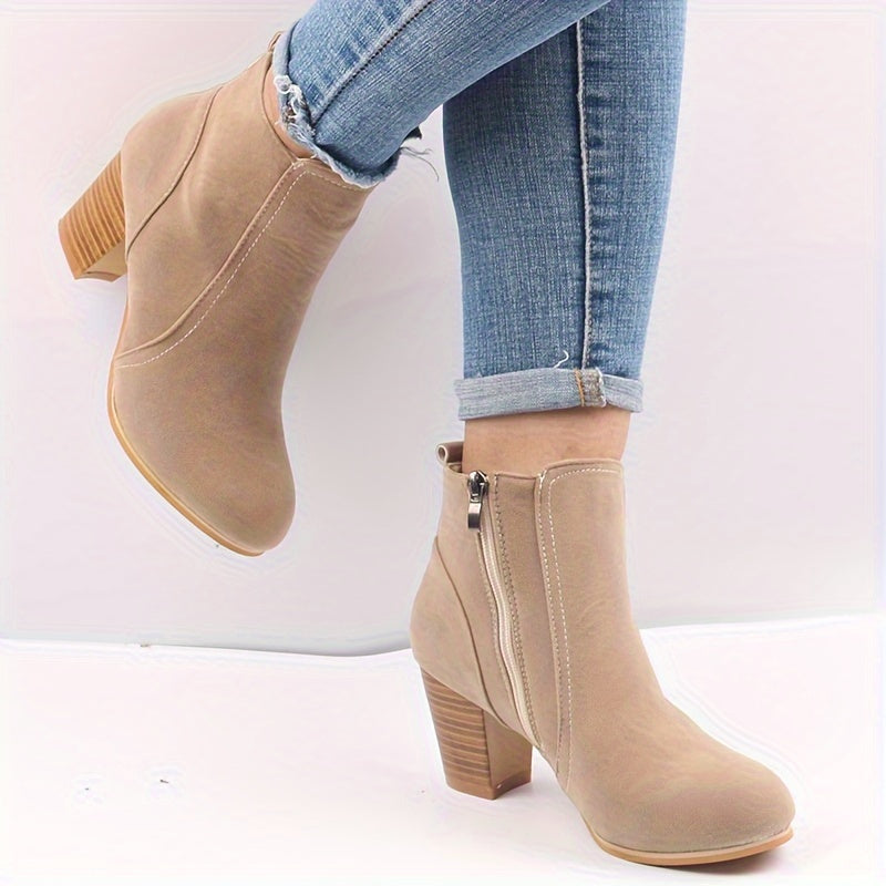 Maryline – Bottines à talon stable et confort longue durée