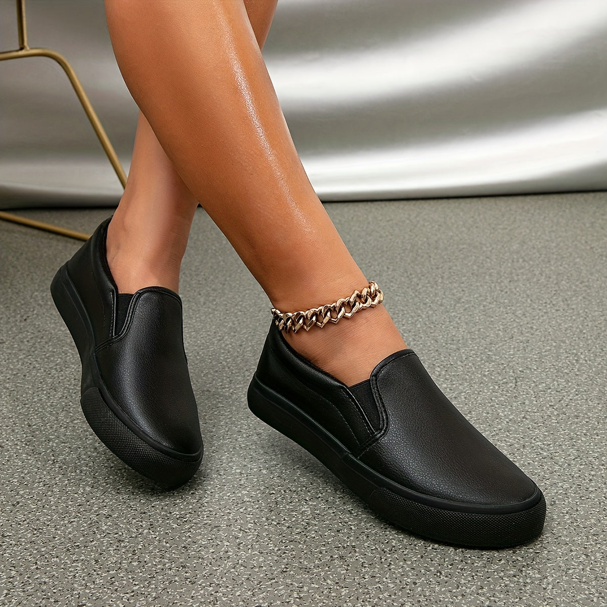 Élodie - Baskets slip-on confortables et élégantes