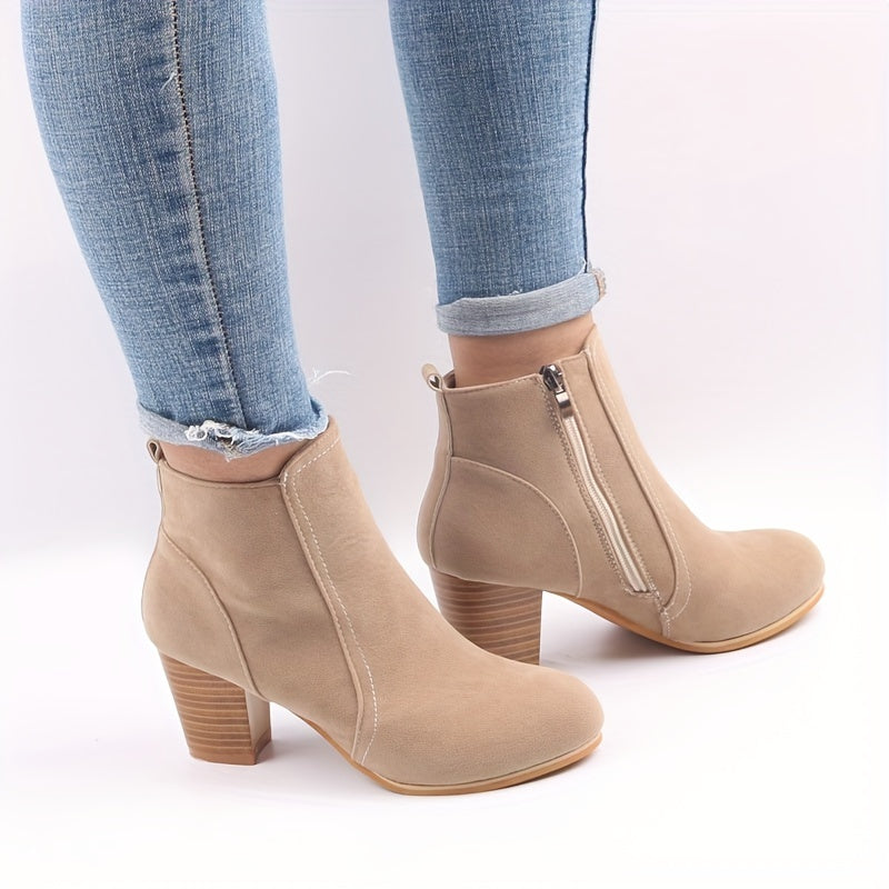 Maryline – Bottines à talon stable et confort longue durée