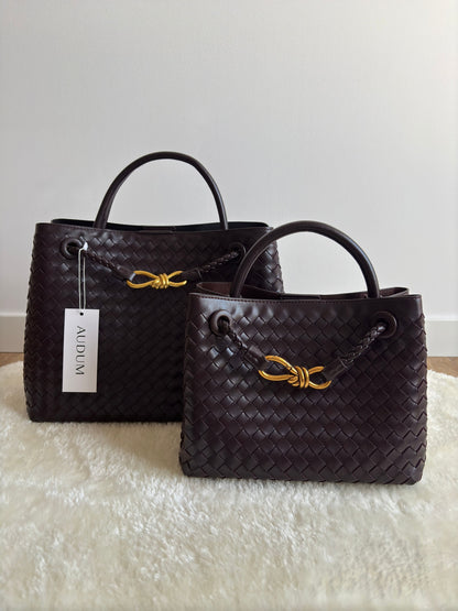 Sac à main tissé Petit – Sac tressé compact et élégant