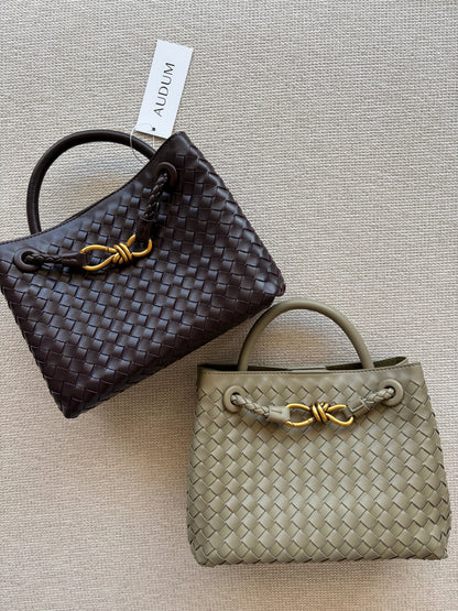 Sac à main tissé Petit – Sac tressé compact et élégant