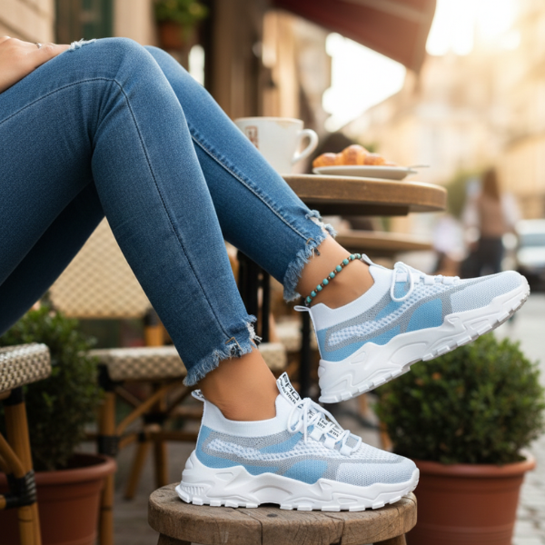 Sneakers respirantes au confort quotidien