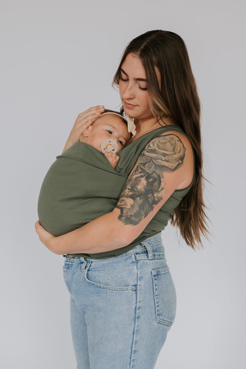 CarryMe T-shirt de Portage pour Bébé – T-shirt Confortable avec Fonction d'Allaitement