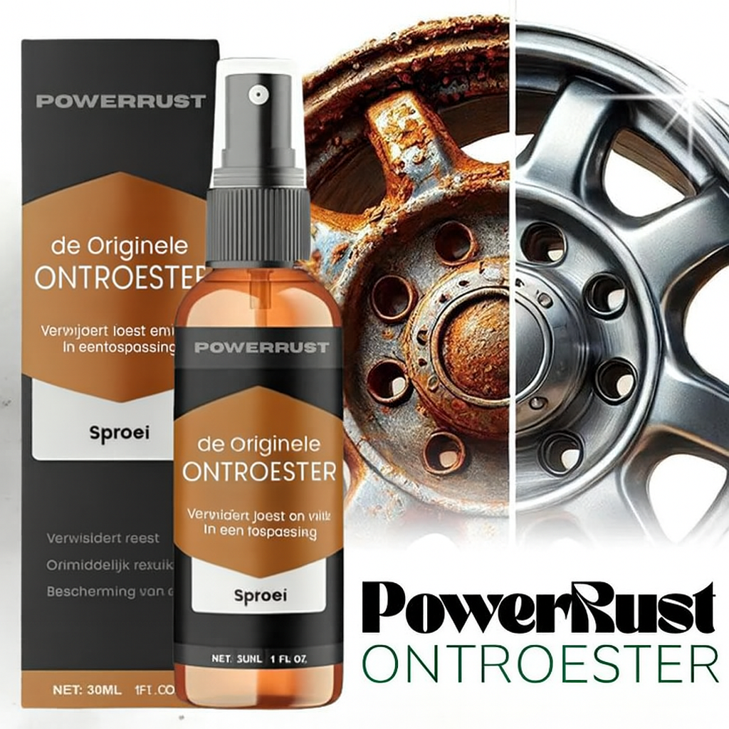 PowerRust Dérouillant - élimine même la rouille tenace en quelques secondes