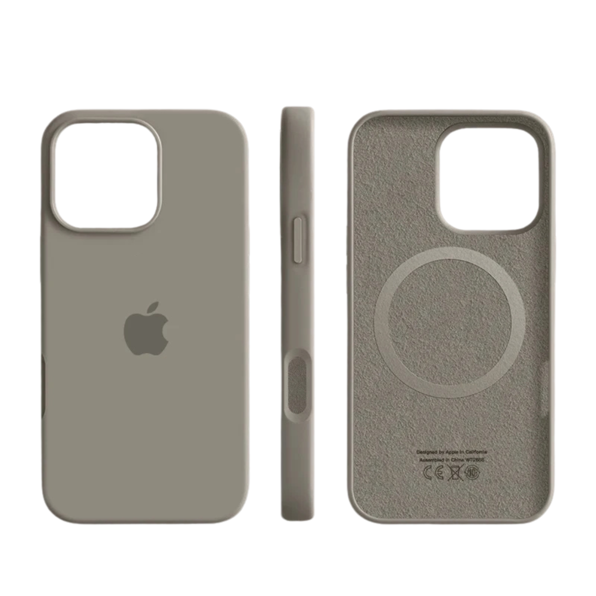 Housse en Silicone pour iPhone avec MagSafe – Résistante aux Chocs – Doublure Douce – Qualité Premium