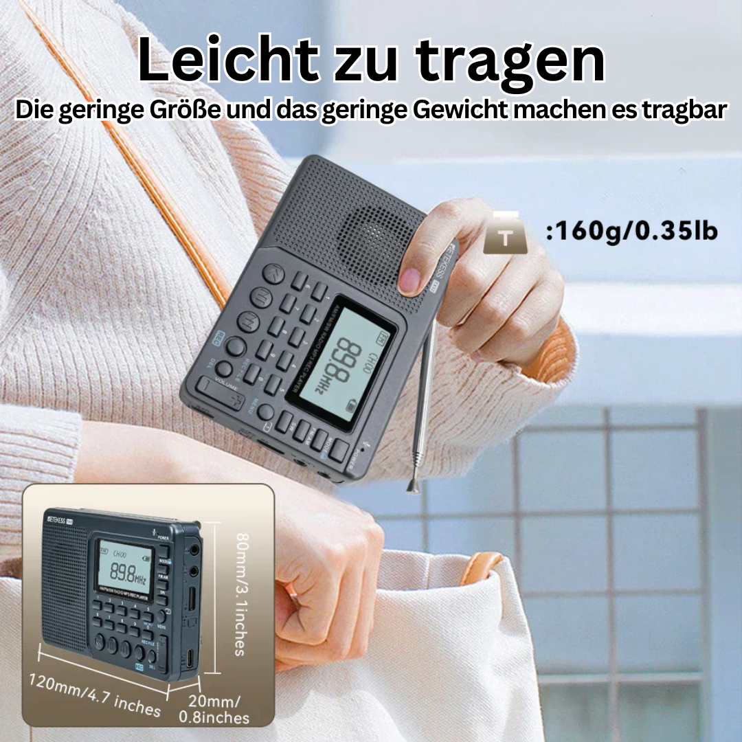 Radio Portable Compacte – EchoWave