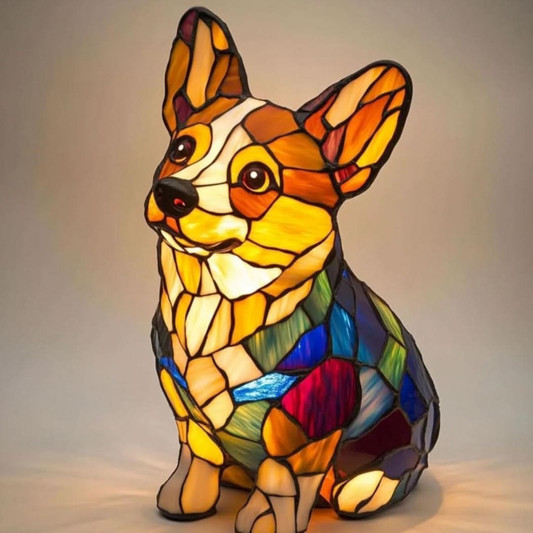 COMPANIONLIGHT – Lampe de nuit LED artistique avec des races de chiens pour la décoration intérieure