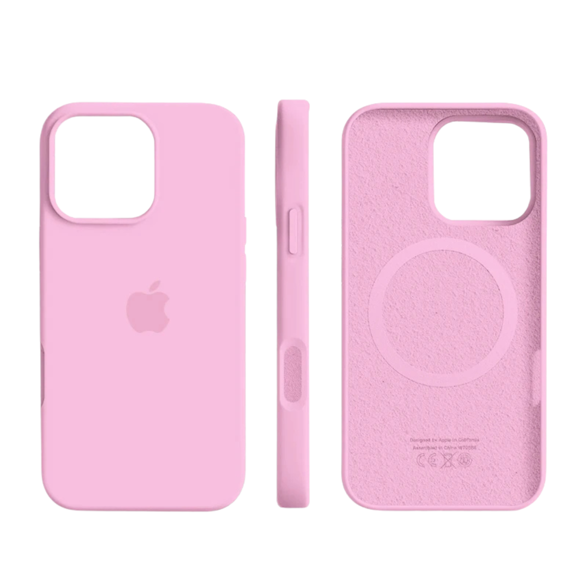 Housse en Silicone pour iPhone avec MagSafe – Résistante aux Chocs – Doublure Douce – Qualité Premium