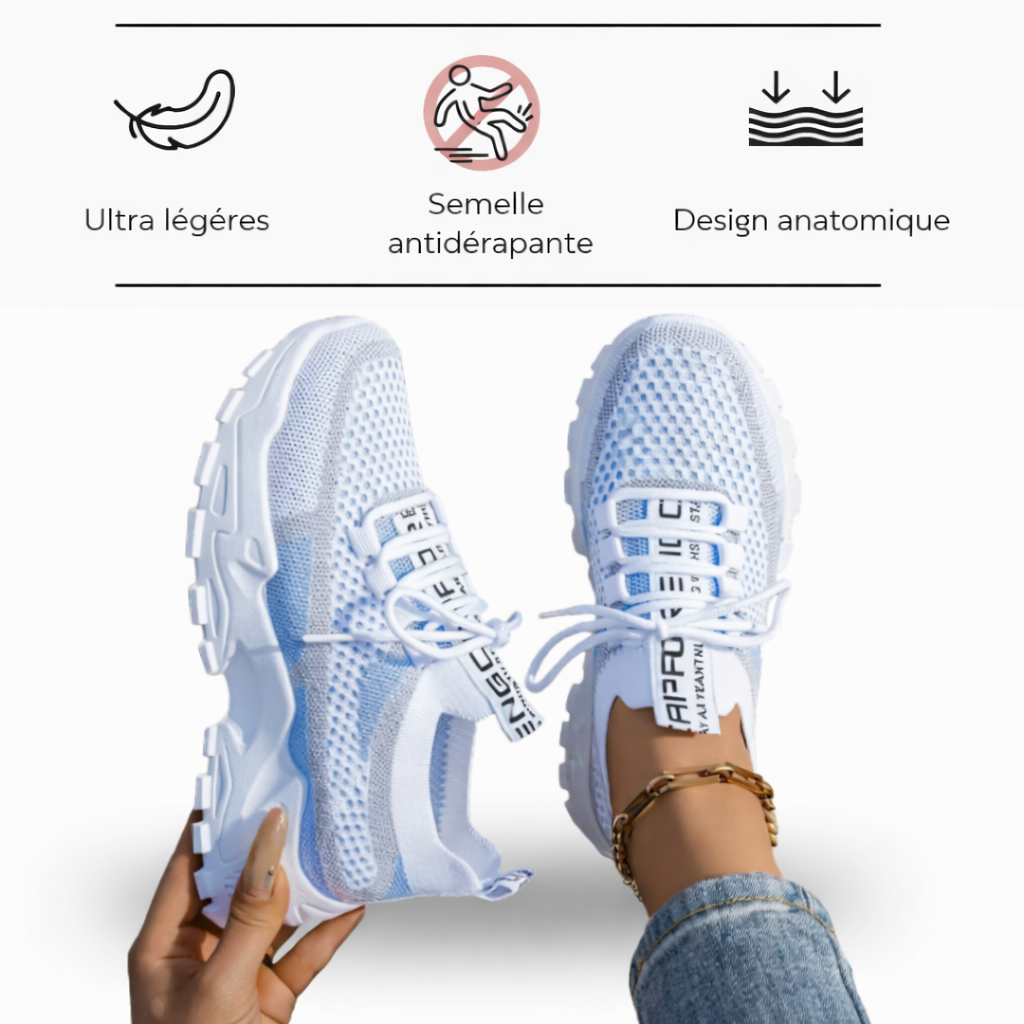 Sneakers respirantes au confort quotidien