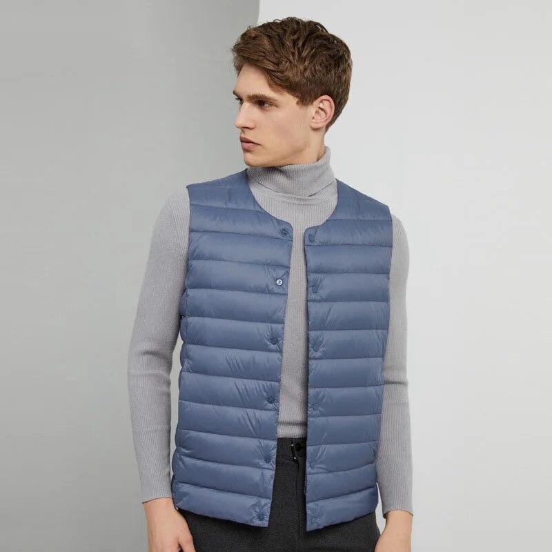 Gilet en duvet ultraléger pour hommes – Laurent