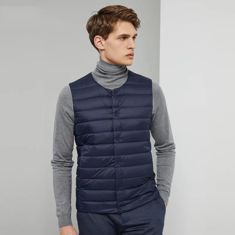 Gilet en duvet ultraléger pour hommes – Laurent