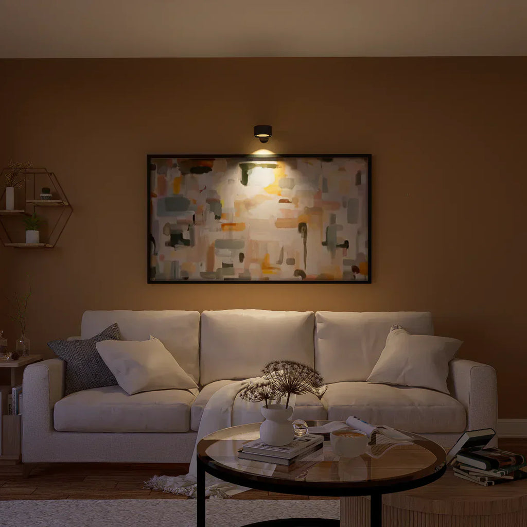 Applique Murale Sans Fil Rechargeable - LumoFlex