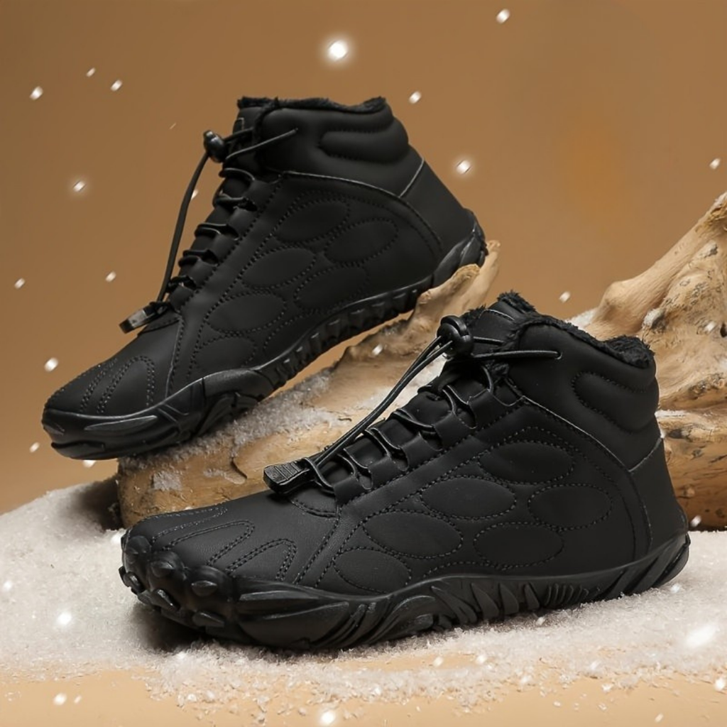 ErgoConfort - Bottines Chaudes d’Hiver Antidérapantes