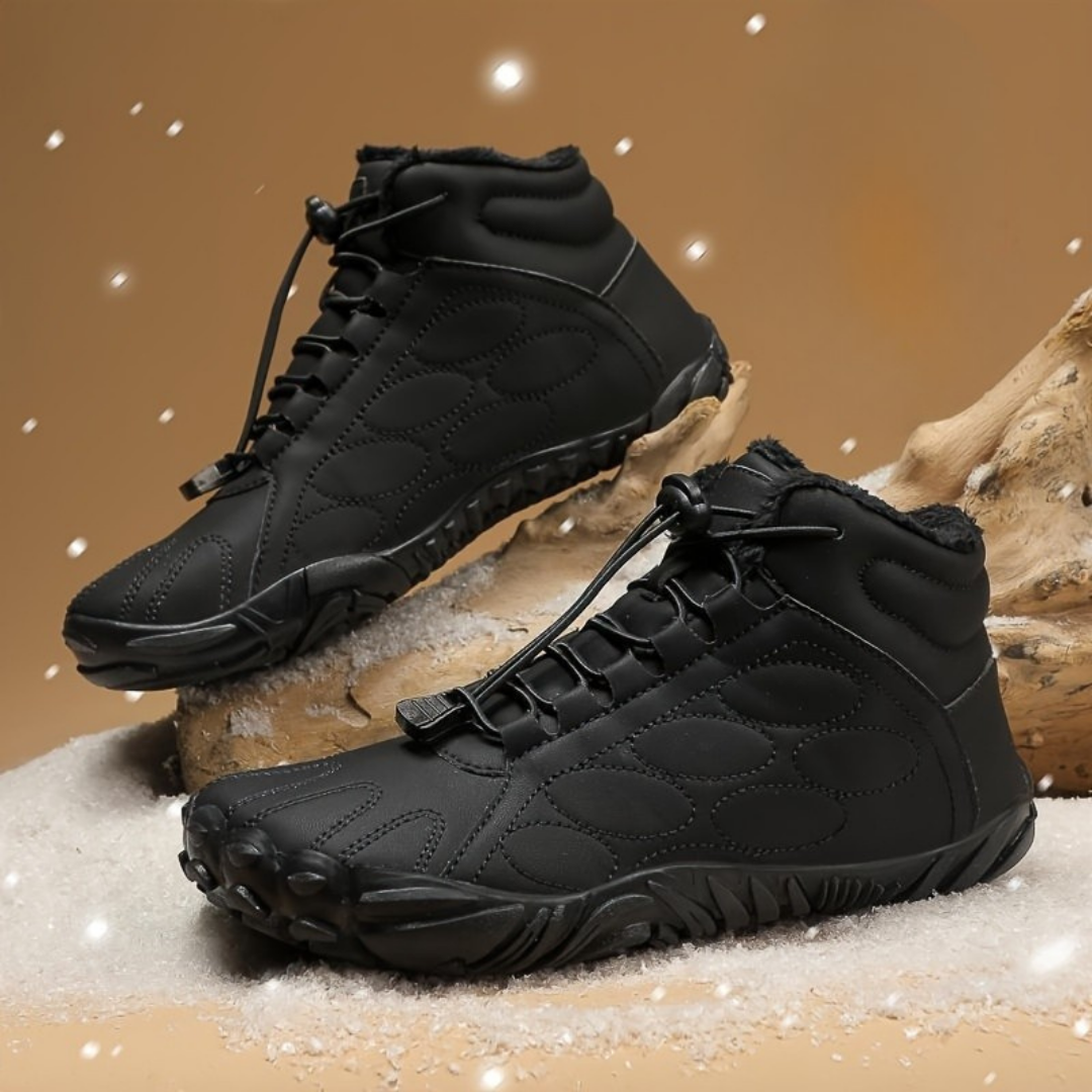 ErgoConfort - Bottines Chaudes d’Hiver Antidérapantes