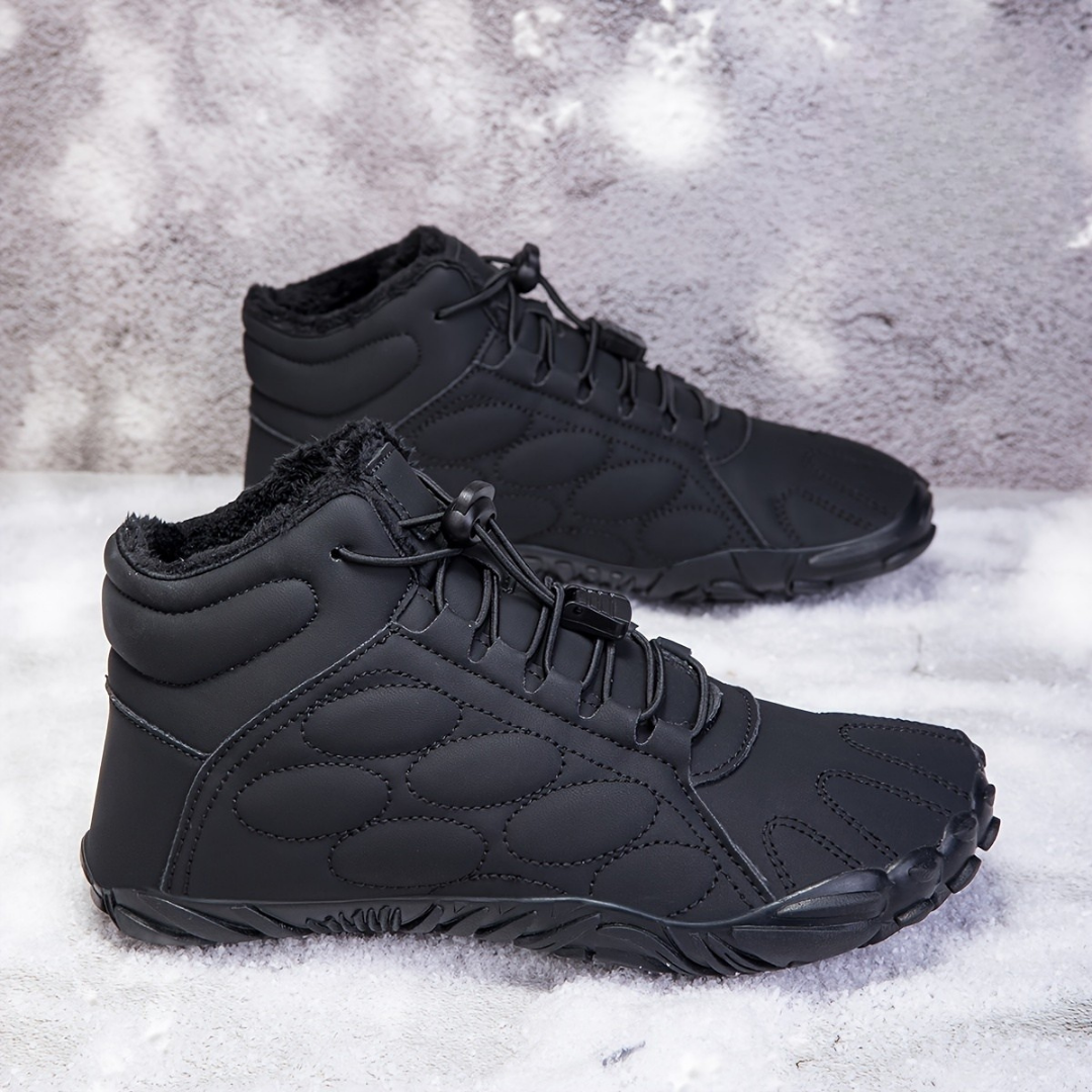 ErgoConfort - Bottines Chaudes d’Hiver Antidérapantes