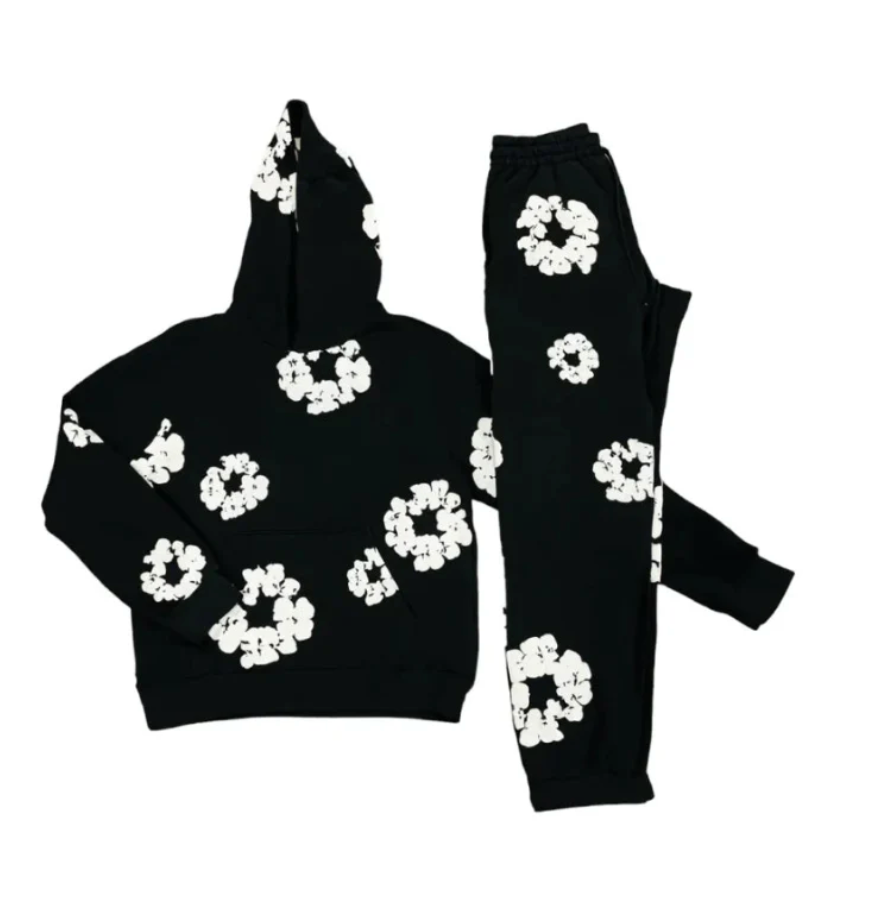 Ensemble de Sport Décontracté à Fleurs – Eliana